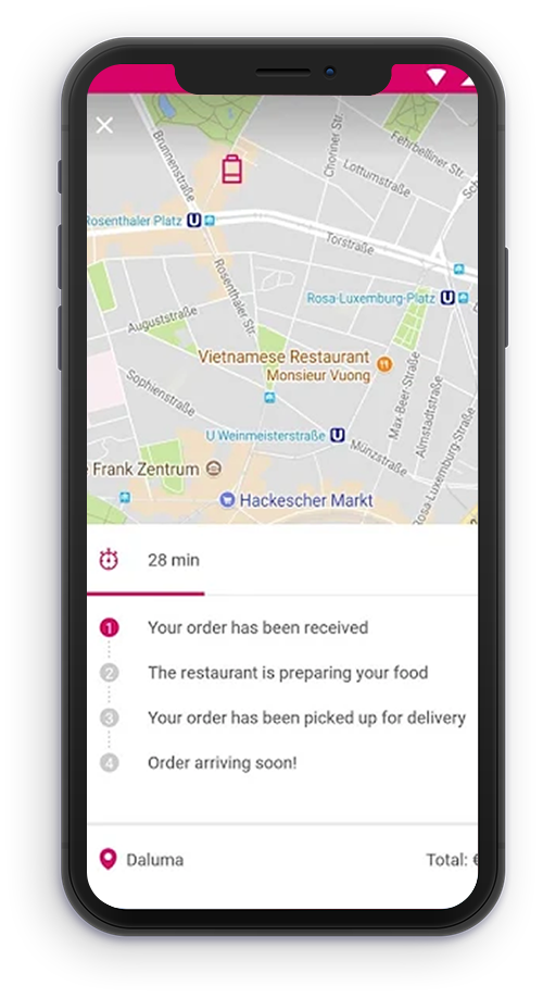 food delivery mobile App Development