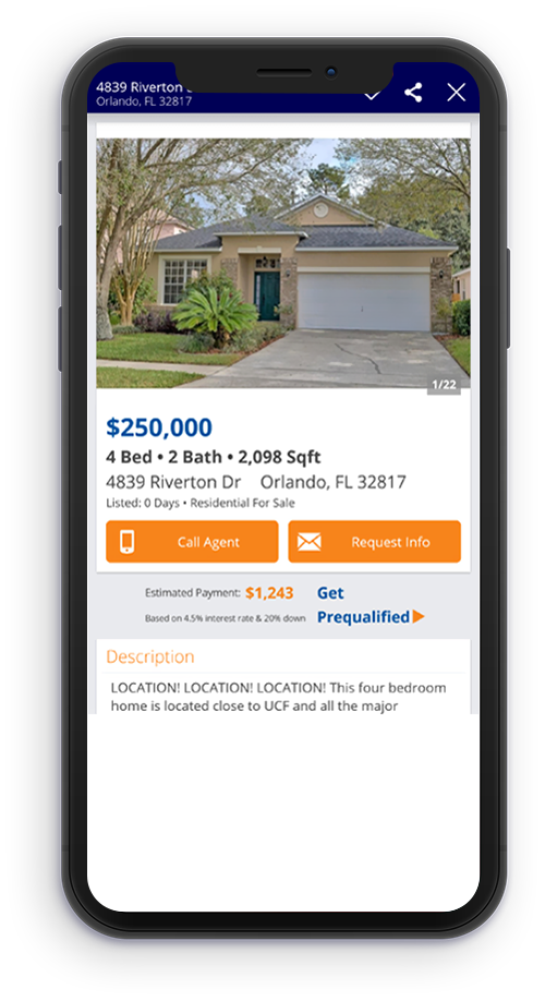 real-estate Mobile app Development